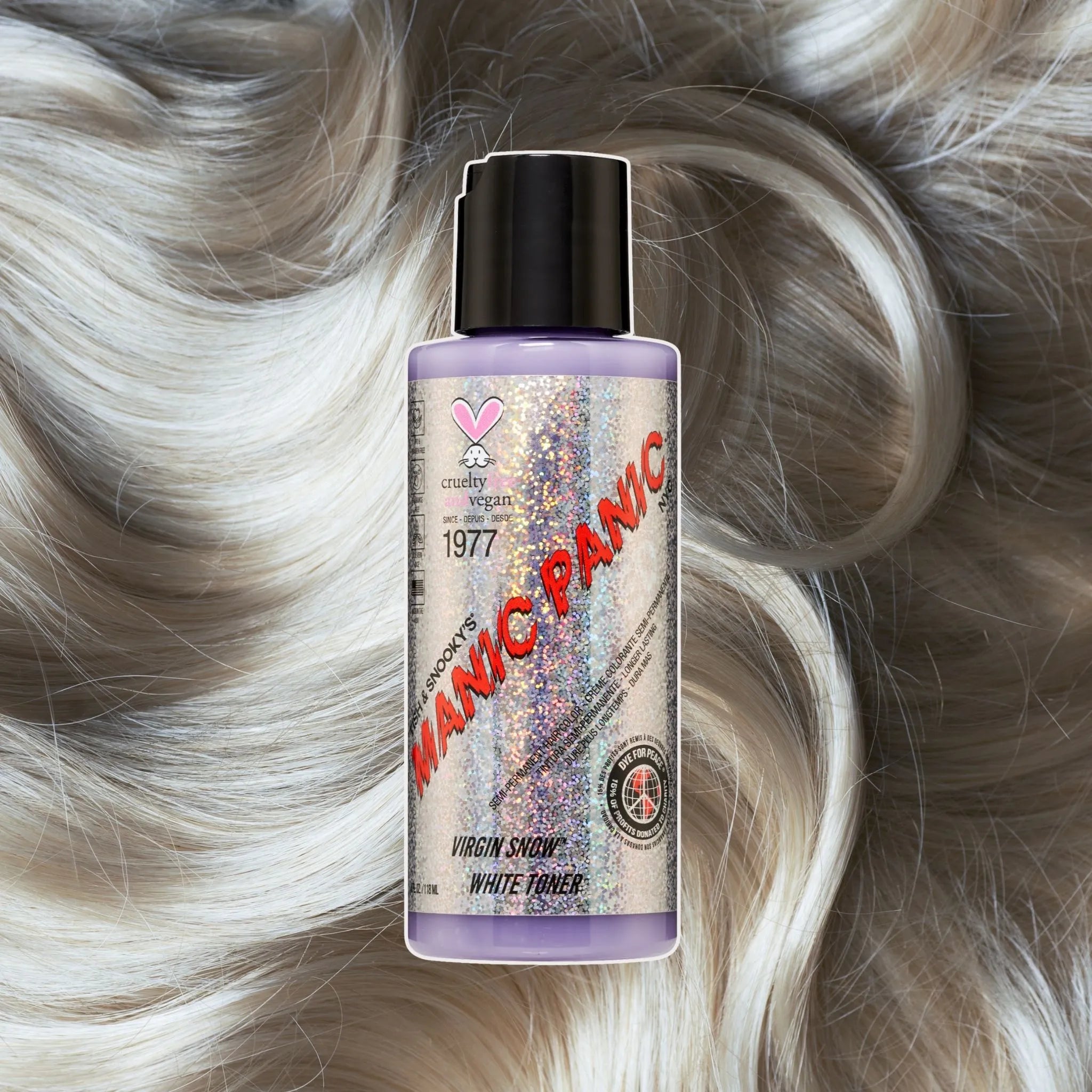 MANIC PANIC Amplified Virgin Snow (White Toner) 2 MANIC PANIC Amplified Virgin Snow (White Toner)